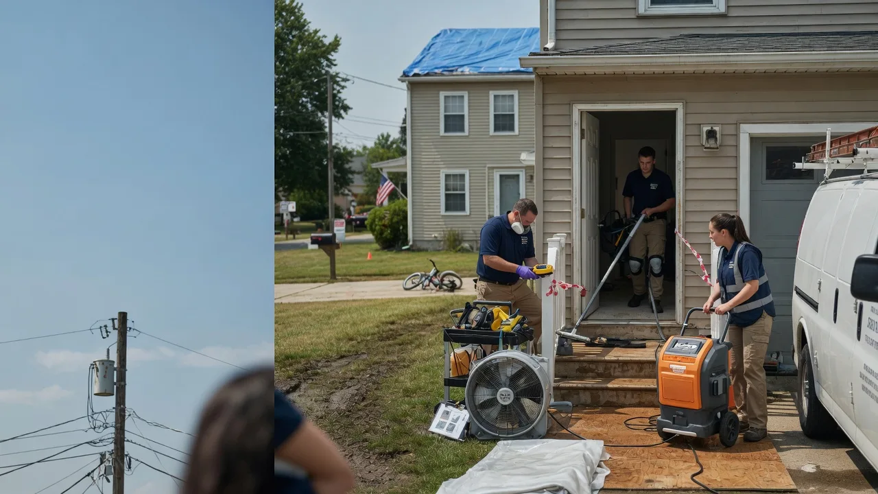 Water Damage Repair in Lawton, MI near me